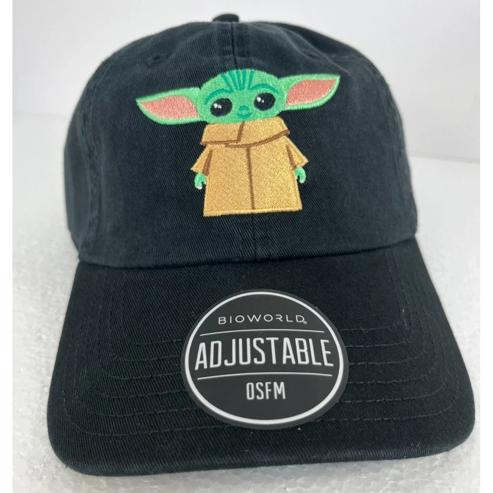 Disney Star Wars Mandalorian Baby Yoda Grogu Hat Baseball Cap Adjustable